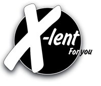 Nieuw x lent logo transparant zonder foryou Wit Zwart schaduw